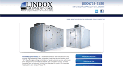 Desktop Screenshot of lindoxequipment.com